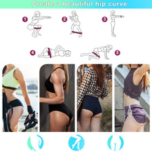 Load image into Gallery viewer, Fabric Resistance Bands Loop Gym Exercise Yoga Workout Butt Lift Booty Band Set
