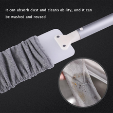 Load image into Gallery viewer, Telescopic Long Handle Microfiber Mop Household Dust Cleaning Tool
