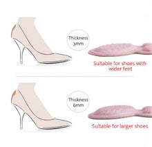 Load image into Gallery viewer, 4 Pairs Anti-Slip High Heel Cushion Self-Adhesive Shoe Pads for Loose Shoes US
