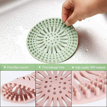 Load image into Gallery viewer, Hair Catcher Durable Silicone Hair Stopper Shower Drain Covers (5Pcs)
