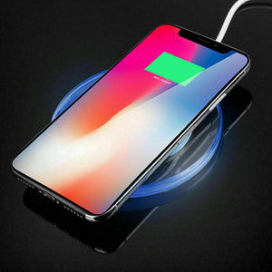 Qi Wireless Fast Charger Charging Pad Dock for Samsung Iphone Android Cell Phone