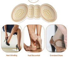 Load image into Gallery viewer, 4 Pairs Anti-Slip High Heel Cushion Self-Adhesive Shoe Pads for Loose Shoes US
