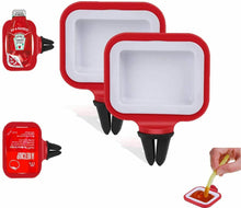 Load image into Gallery viewer, Dip Clip/ Sauce Cup Holder for Vehicle (2Pkg, Red)
